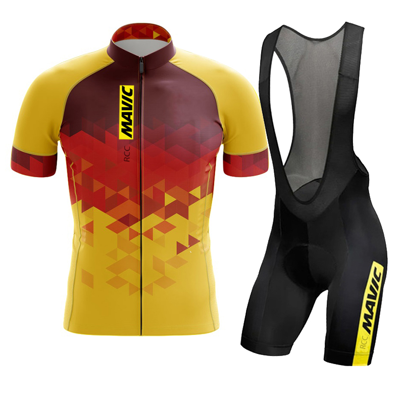 Cycling Community - MAVIC-Conjuntos de Ciclismo de manga corta