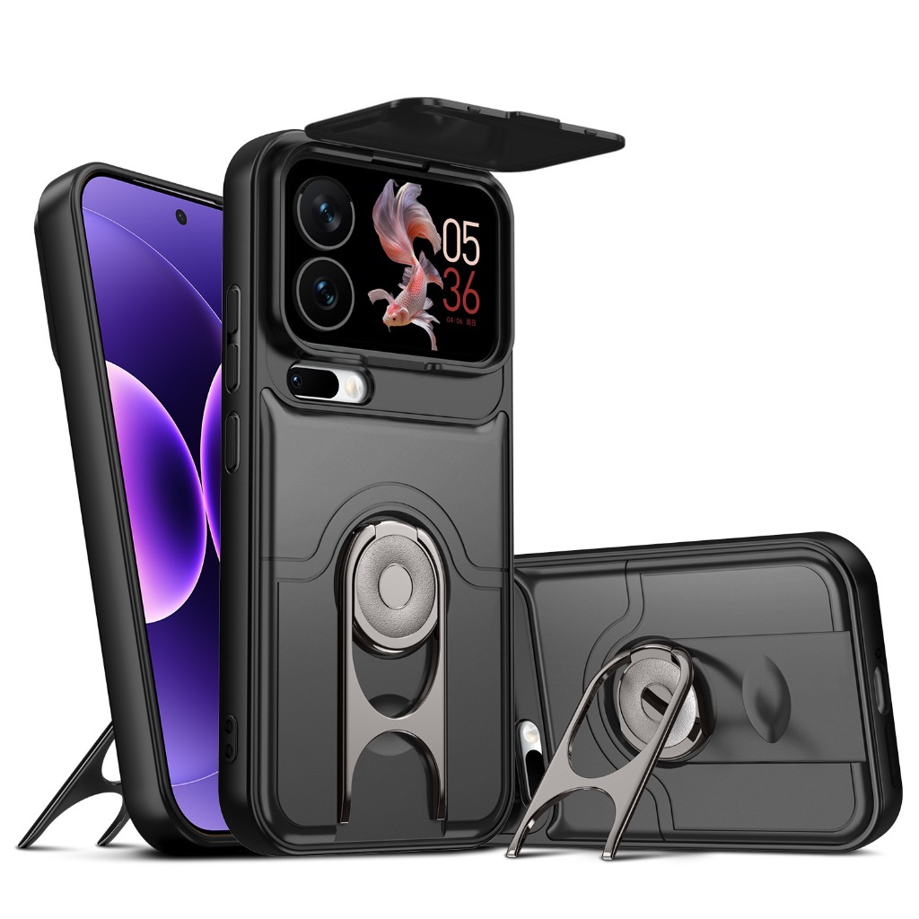Kickstand Adjustable - Funda Protectora para Cámara con Anillo
