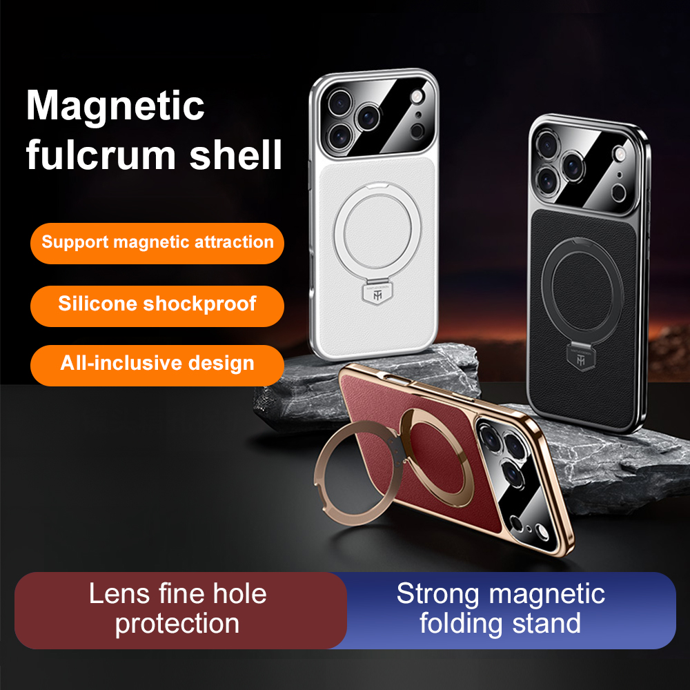 Kickstand Adjustable - Funda Magnética para Teléfono Apple iPhone