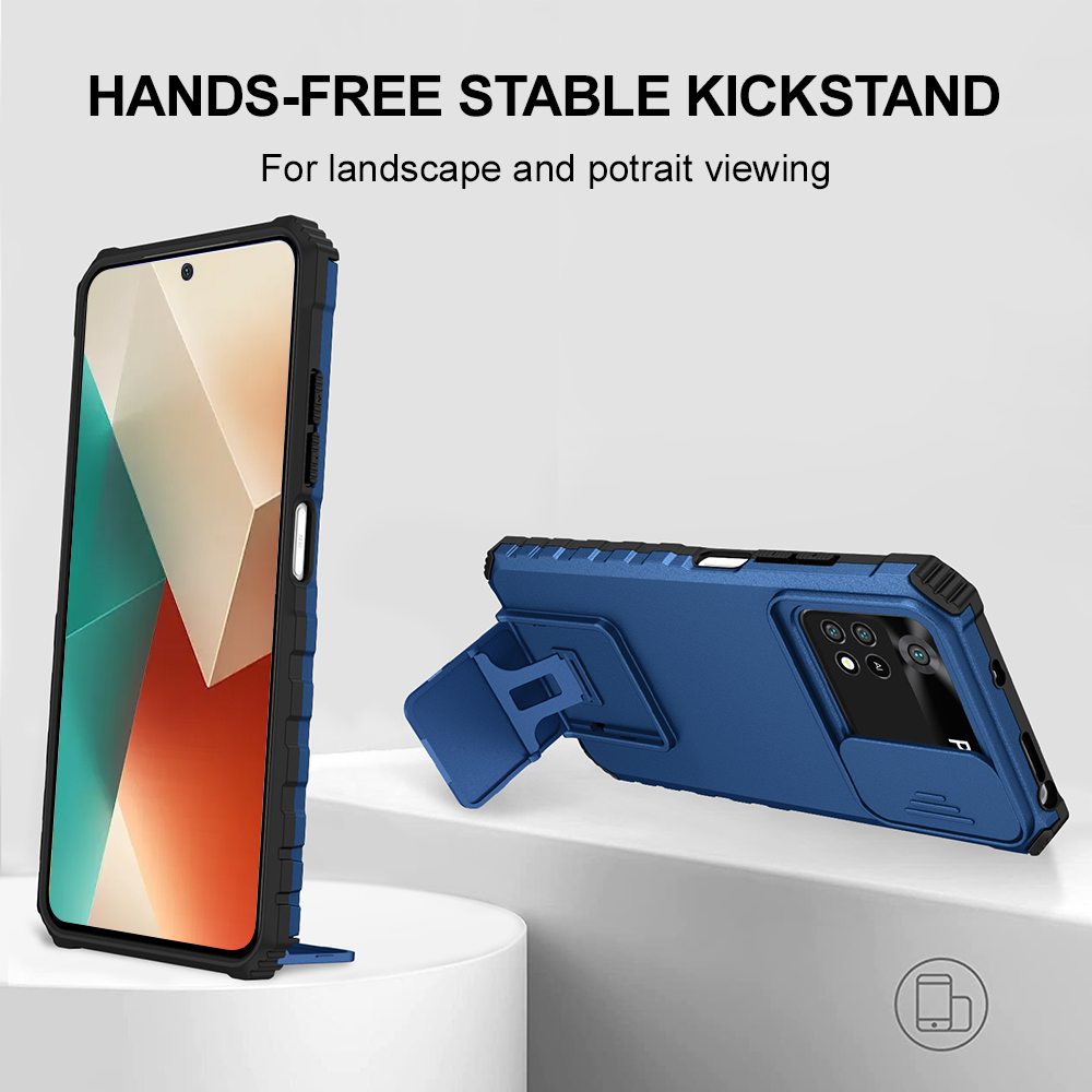 Kickstand Adjustable - Funda Protectora Antigolpes para Xiaomi Poco