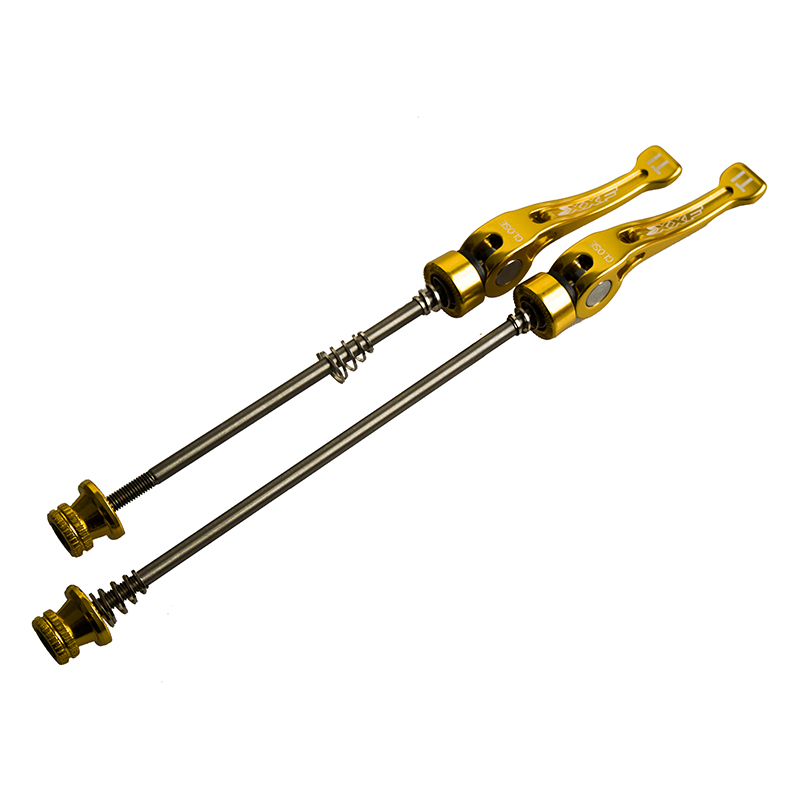 Brochetas de eje de liberación - Dynamo Hub Front reseña y precio