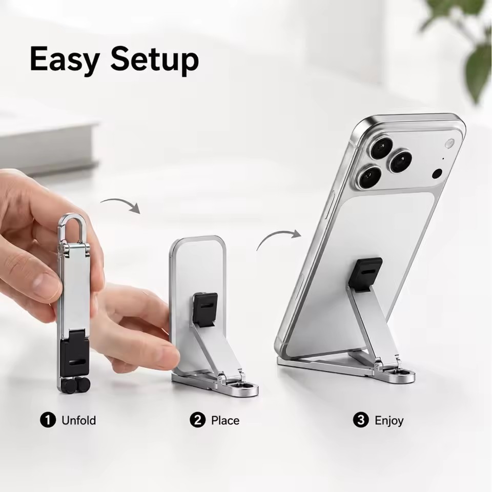 Mini Soporte Plegable para Tel - Kickstand Adjustable reseña y precio