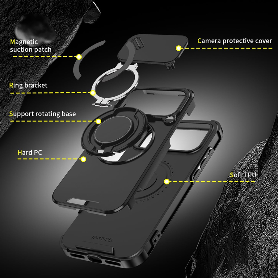 Funda magnética resistente a g - Kickstand Adjustable reseña y precio