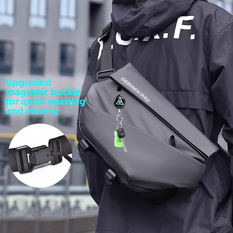 Bolso cruzado con hebilla magn - Cycling Commute Bag reseña y precio