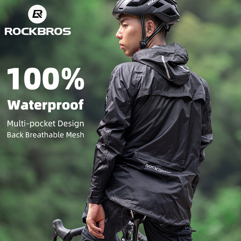 ROCKBROS-chubasquero impermeab - Cycling Commuter Jacket reseña y precio